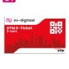 HTM E-ticket 2 uurs kaart
