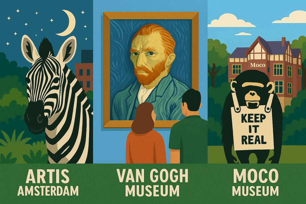 Banner 10 meest bezochte uitjes Amsterdam