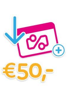 OV-chipkaart saldo € 50,- Opladen