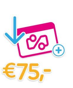 OV-chipkaart saldo € 75,- Opladen