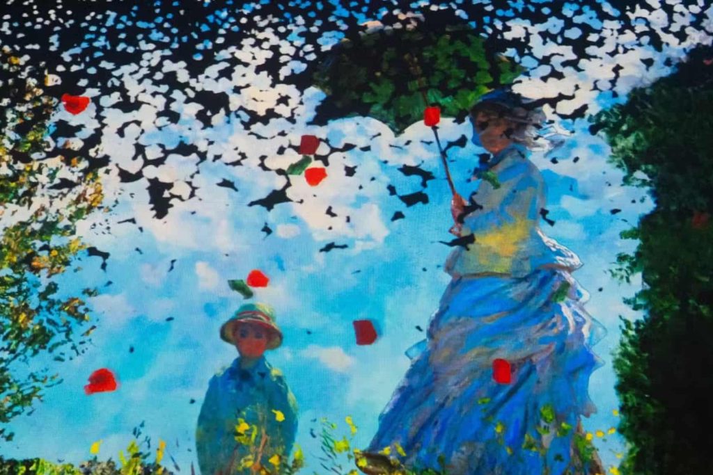 Fabrique des Lumières Monet tentoonstelling in Amsterdam